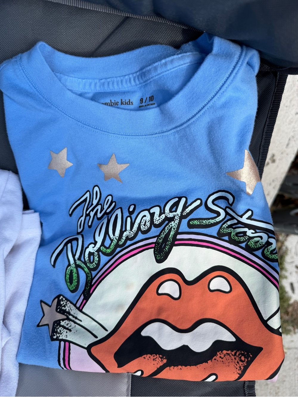 Rolling Stones logo Abercrombie Kids 9/10tshirt